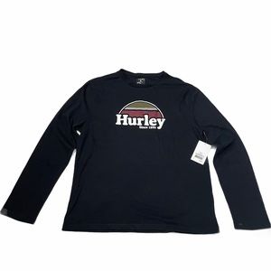 Hurley Black Long-Sleeve Shirt (SZ L)